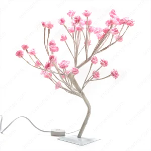 Led rosa Lámpara de escritorio 50 bombillas / Luz decorativa Navidad